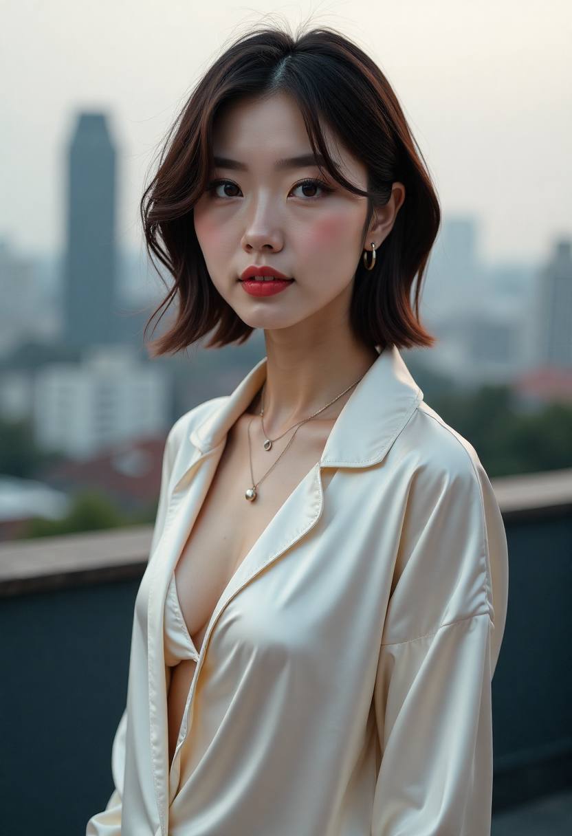 江畔夜巡记